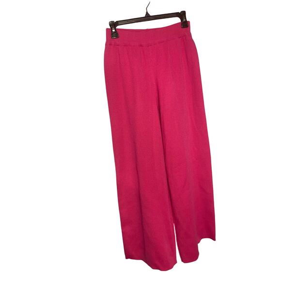 NWT Made With Love Sweater top pant set MED Abstract Retro Pink Knit Contemp - Picture 7 of 8